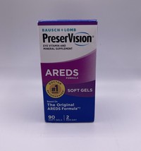 AREDS PreserVision Soft Gels 90 Softgels New EXP  05/2024 - £9.33 GBP