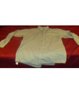 GEOFFREY BEENE WRINKLE FREE MENS BUTTON UP LONG SLEEVE MINT GREEN SHIRT 16 - $18.70 CAD