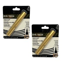 Milani Eye Tech Liquid Eyeliner, Black [01], 0.015 oz (Pack of 2) - £9.33 GBP