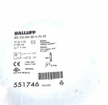 New Balluff Bes 516-544-BO-H-PU-03 Proximity Sensor 10-55VDC 5-200MA 4MM, 551746 - £58.84 GBP