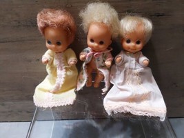 1973 Mattel The Sunshine Family Baby Sweets Doll Lot 3 Original Outfits ... - $41.90