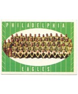 Philadelphia Eagles Team Photo NFL Trading Card #103 Topps 1961 VERY HIG... - £23.01 GBP