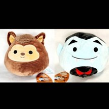 New! 8” Squishmallows Flip-a-Mallows Wade the Werewolf to Vampire Drake - £19.97 GBP
