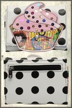 Iron Fist Sweets My Sweets Cupcake Polka Dots Candy Emo TriFold Wallet White NEW - £19.50 GBP