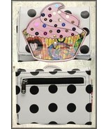 Iron Fist Sweets My Sweets Cupcake Polka Dots Candy Emo TriFold Wallet W... - $24.25