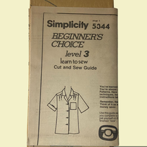 Simplicity 5344 Top Pattern Miss 8 1981 Uncut No Envelope Beginners Choice - $9.87