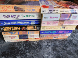 Janet Dailey lot of 14 Contemporary Romance Paperbacks - £22.01 GBP