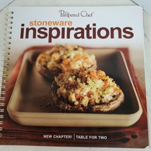 Pampered Chef Stoneware Inspirations Table for Two Spiral Bound 2005 - $16.83