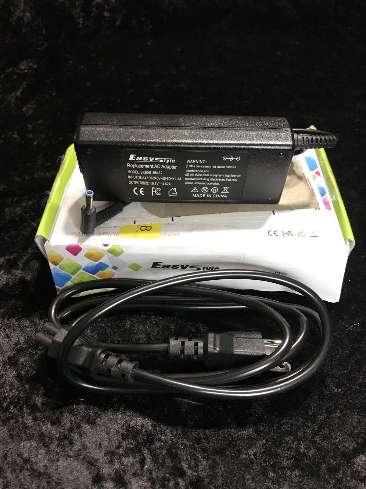 90W 19.5V 4.62A Charger 709986-003 753560-004 710413-001 Blue Tip - $3.95