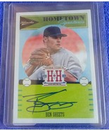 2013 PANINI HOMETOWN HEROES BEN SHEETS SIGNATURES AUTOGRAPH AUTO #HSBS - €6,89 EUR