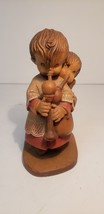 ANRI Ferrandiz “The Helper” Vintage Hand Carved &amp; Painted Wood Figurine ... - $42.99