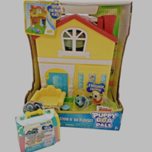 Disney Junior Puppy Dog Pals Stow N Go Playset Plus 1 Extra Travel Pets NEW - £12.58 GBP