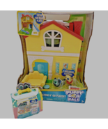 Disney Junior Puppy Dog Pals Stow N Go Playset Plus 1 Extra Travel Pets NEW - £12.66 GBP