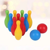 12pcs Bowling with 10 and 2 Balls for Kids  Family Party Games Indoor - £87.64 GBP