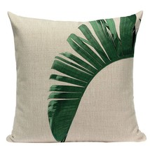 Outdoor Pillows Palm Leaf Cushion L87 L87-1 - £8.75 GBP