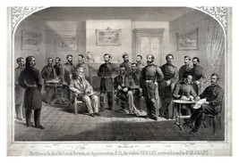 Robert E. Lee Surrendering To Ulysses S. Grant Civil War 4X6 Photo - £8.30 GBP