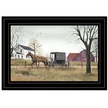 Goin to Market 3 Black Framed Print Wall Art - $79.99