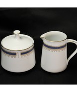 Noritake 6611 Blue Dawn Creamer and Sugar Bowl w/Lid - €16,31 EUR