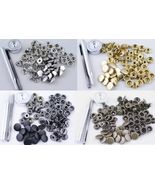 15 Sets Heavy Duty w/Tool Rivet Poppers Snap Fasteners Press 12/15/17mm ... - $12.52 CAD