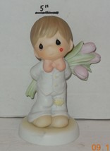 2001 Precious Moments Enesco &quot;For The Sweetest Tu-lips In Town&quot; 306959B ... - $33.81