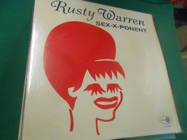 Vintage LP- RUSTY WARREN &quot;Sex-X-Ponent&quot;.............FREE POSTAGE USA - £5.87 GBP