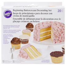 Wilton Beginning Buttercream Decorating Set 20/Pkg - £31.64 GBP