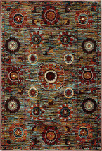 Oriental Weavers Sedona 6408K 5x8  Rectangle - Multi/ Multi-Nylon/PolyP - £310.48 GBP