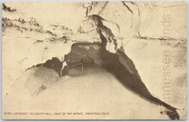 Postcard Of The Entrance To Canopy Hall Cave Of The Winds Manitou Colorado Vtg. - £15.72 GBP