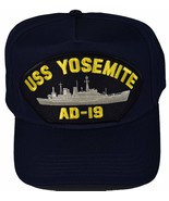 EC USS Yosemite AD-19 HAT - Navy Blue - Veteran Owned Business - £17.77 GBP