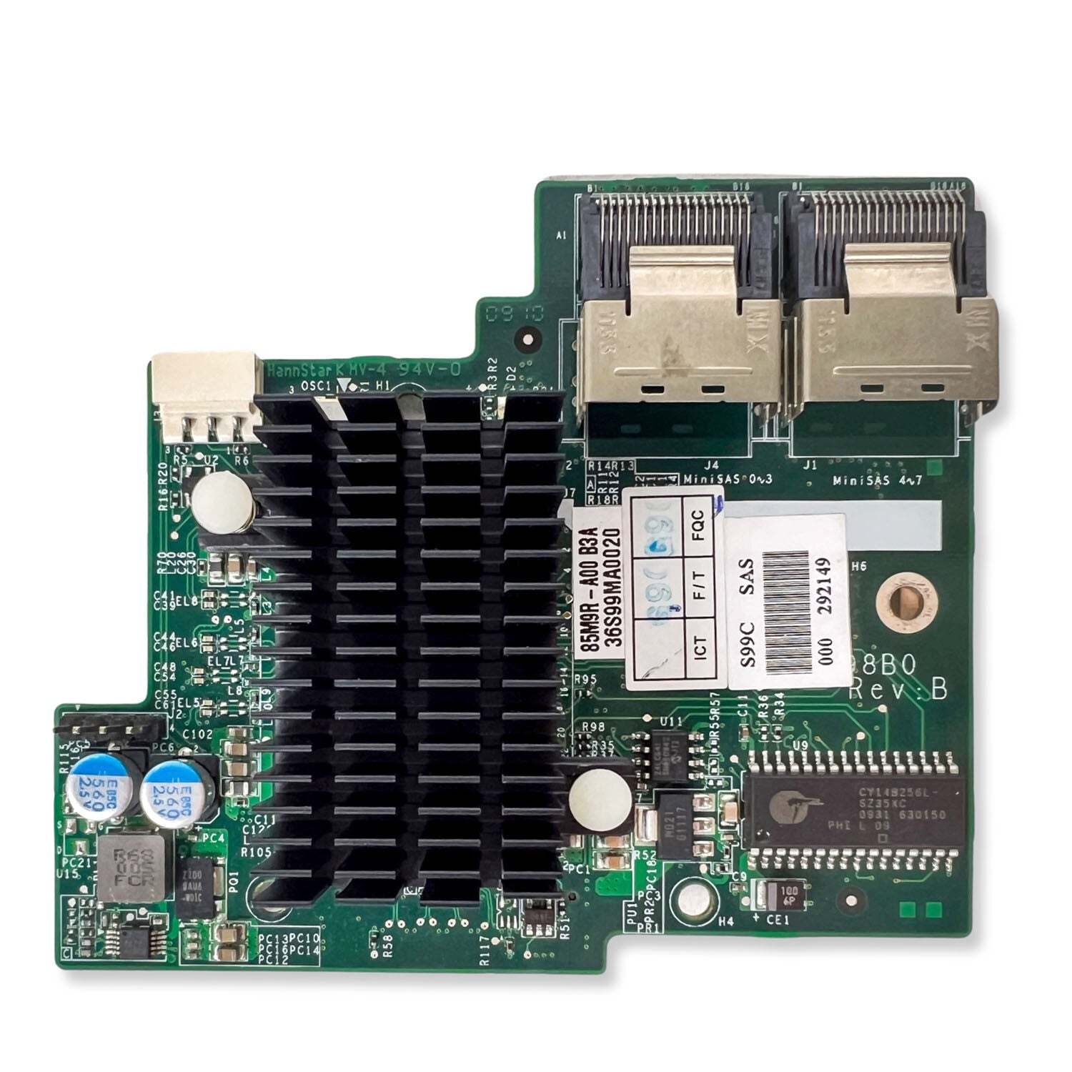Dell PowerEdge C2100 C1100 Mezzanine 6GB SAS RAID Controller Card FS12-TY 85M9R  Item image 4