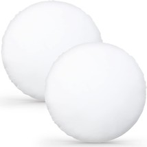 Two-Piece Set Of Large Round Pillow Inserts With A Cozy Diameter That Are - £29.30 GBP