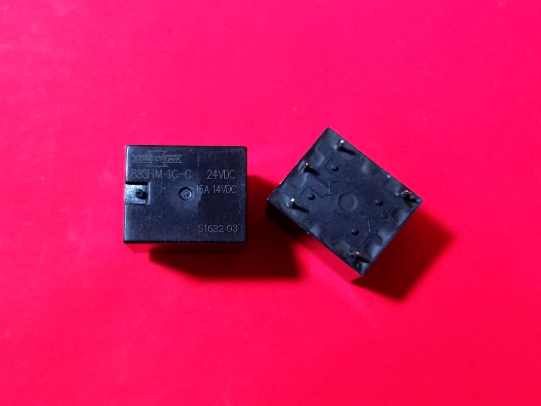833HM-1C-C, 24VDC Relay, SONG CHUAN Brand New!! - $9.65