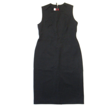 NWT Spanx 20380R The Perfect Sheath in Classic Black Ponte Sleeveless Dress 1X - £96.51 GBP