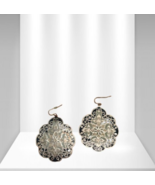 Vintage Women Accessories Jewelry Flora Easter Design Dangle Drop Earrings - £3.89 GBP