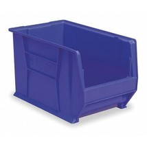 Akro-Mils 30282Blue Storage Bin, Blue, Plastic, 20 In L X 12 3/8 In W X 12 In - £41.55 GBP