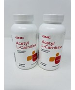 GNC Acetyl L Carnitine Supplement 500mg 60 Capsules 7/2025 - £18.75 GBP