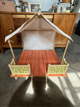 American Girl Kira's Comfy Platform Tent PlaySet-GVF54-No Furniture w/Damage - $168.30