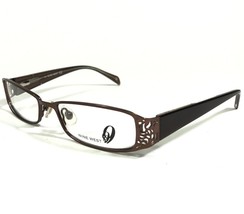 Nine West NW420 01R9 Eyeglasses Frames Brown Rectangular Full Rim 51-16-135 - $46.57