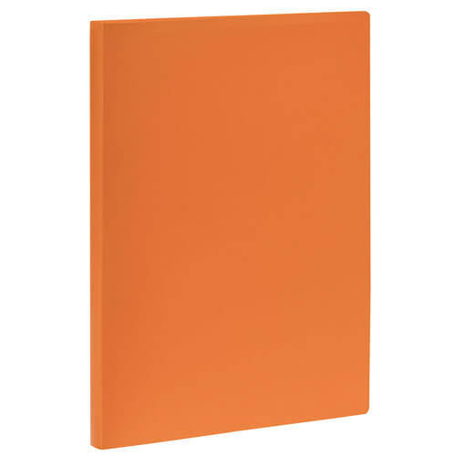 Marbig Report Cover Summer Colours Flat File (A4) - Orange - $16.64