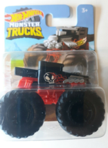 The Bone Shaker Hot Wheels Monster Truck, Black &amp; Orange (With Free Ship... - $9.49