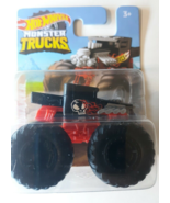The Bone Shaker Hot Wheels Monster Truck, Black &amp; Orange (With Free Ship... - £7.46 GBP