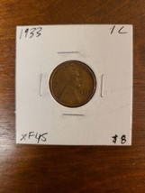 1933 Lincoln Wheat Cent Penny - £6.08 GBP