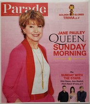 Jane Pauley, Golden Gloves Trivia, Bryan Cranston in Parade Magz Jan 6 2019 - £3.18 GBP