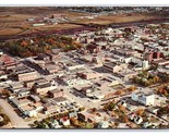 Aerial View Business District Lethbridge Alberta Canada UNP Chrome Postc... - $4.90