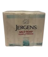 Jergens Mild Bar Soap Cleans &amp; Freshens, 4 Bars 3.5 oz each NEW old stock - $29.69