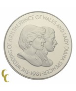 1981 Falkland Islands 50 Pence Proof Marriage Of Prince Charles And Dian... - $1,877.51 MXN
