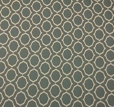 Ballard Designs Capri Spa Blue Medallion Sunbrella Outdoor Fabric By Yard 54&quot;W - £14.62 GBP