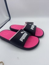 PUMA Kids' Cool Cat Slide Sandals Black Size 4C - £14.50 GBP