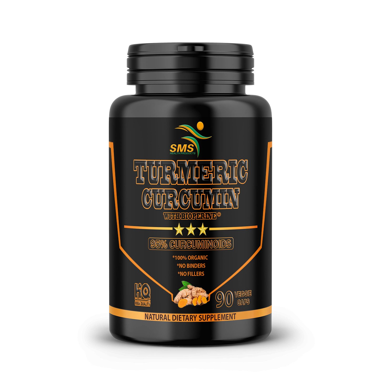 Turmeric Curcumin with BioPerine 1500mg - Natural Joint &amp; Healthy Inflam... - $14.99