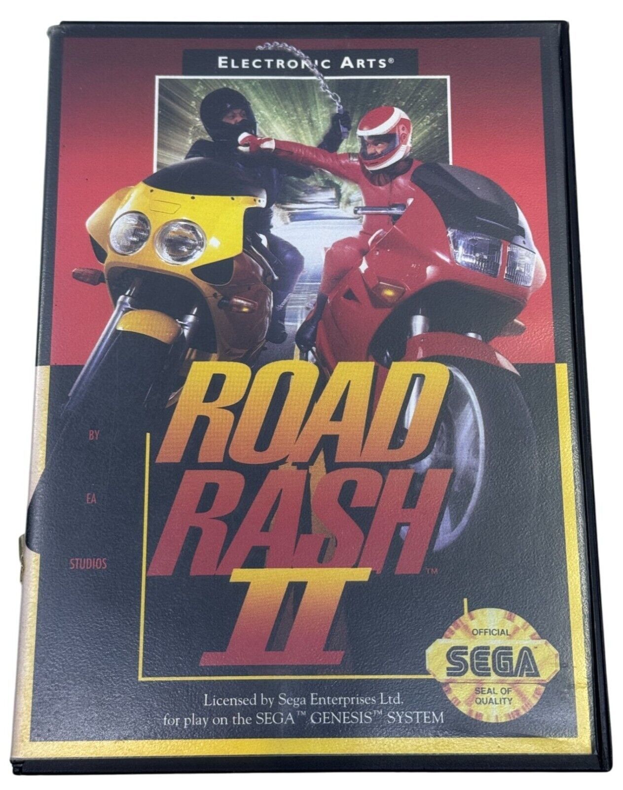 Road Rash II Sega Genesis 1992 Electronic Arts 16-Bit Racing Game - £31.61 GBP